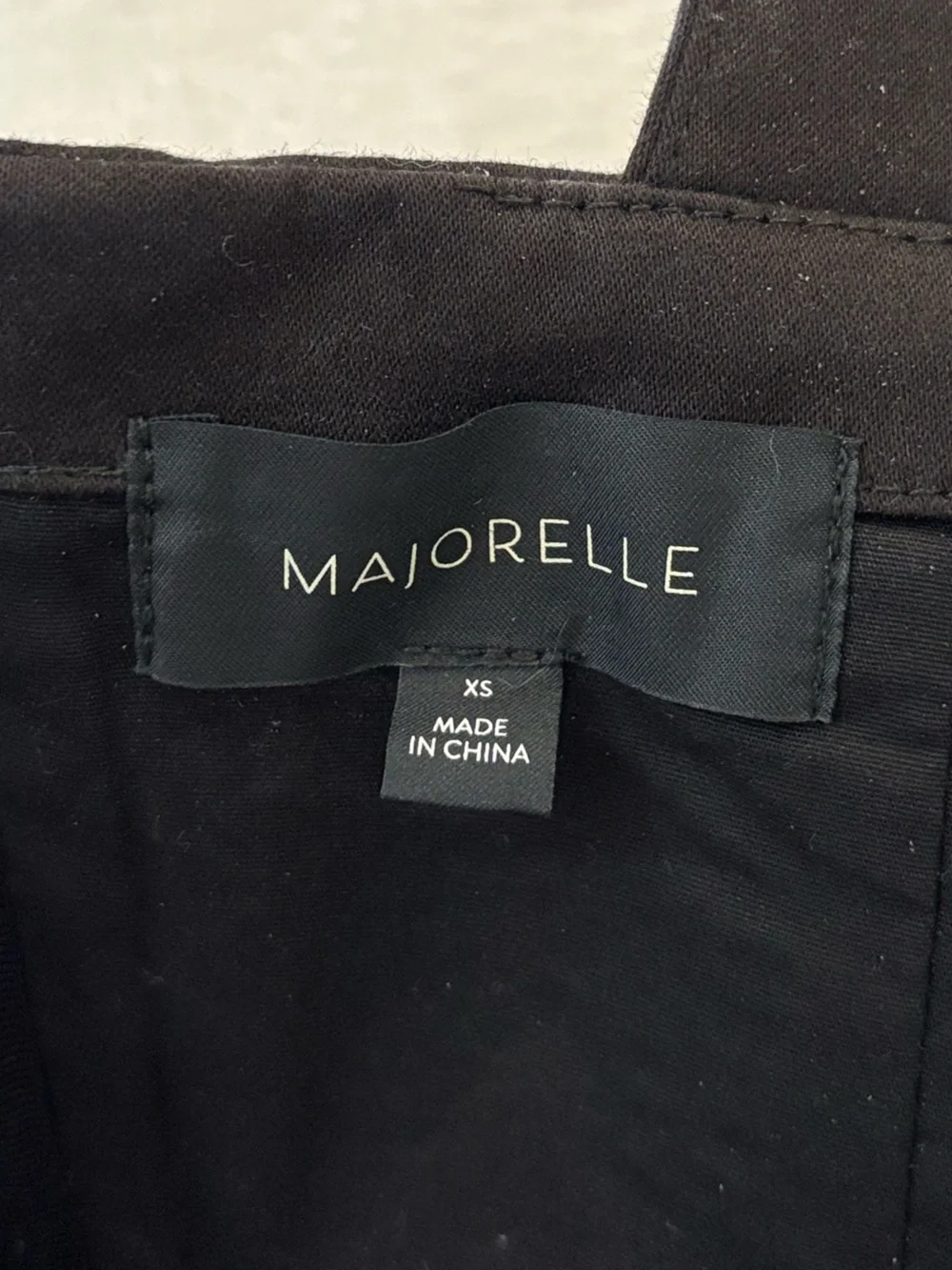 MAJORELLE Adria Top in Black - Picture 6 of 6